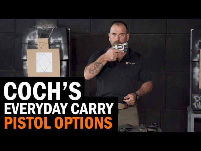 Navy SEAL Mark "Coch" Cochiolo's Everyday Carry Pistol Options