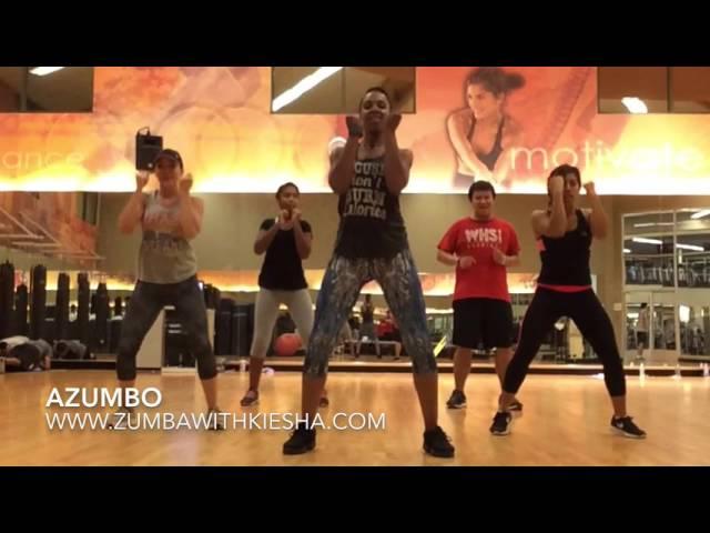 "Azumbo" (Mega Mix 49) by Krys feat. DJ Lewis - ZUMBA with Kiesha