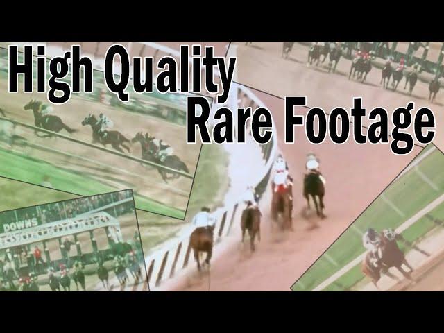 Secretariat - Triple Crown Races - High Quality (Rare Footage)