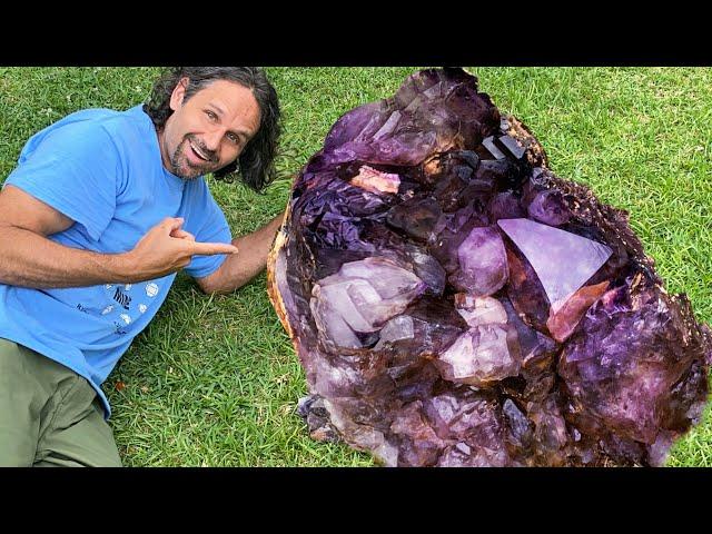 Amethyst Crystal Mining on Another Level | Breaking a World Record!?