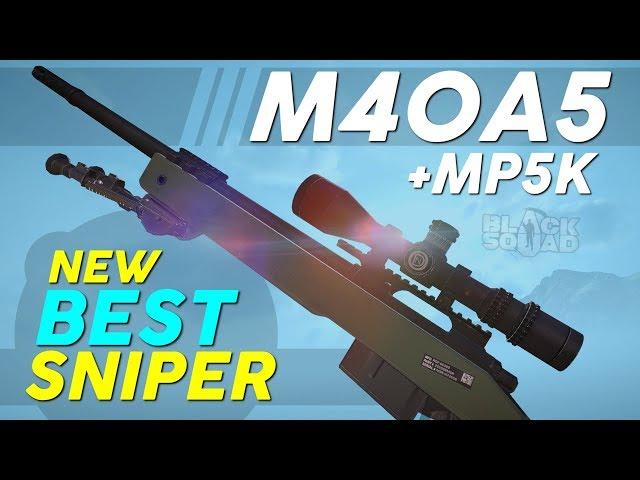 NEW BEST SNIPER! - M40A5 / MP5K Gameplay (Black Squad)