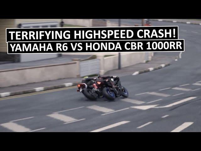 TERRIFYING HIGHSPEED CRASH! - Extreme Road Racing