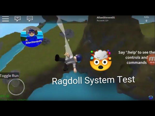 Roblox Ragdoll System Test - Fighting Game with Ragdolls