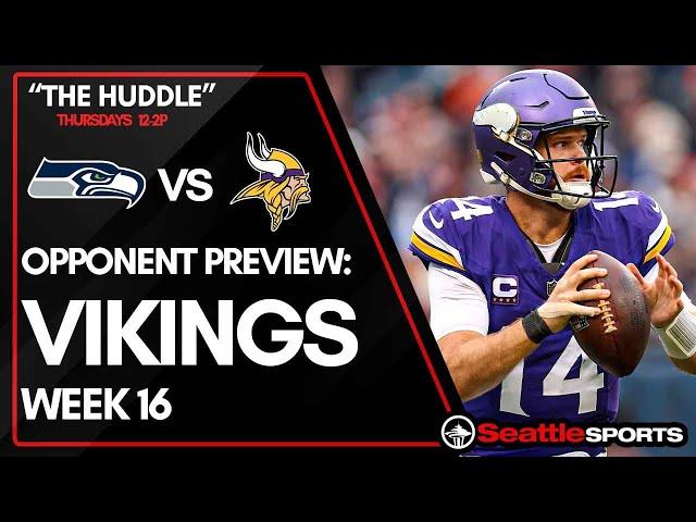 #Seahawks vs #Vikings : Opponent Preview (Week 16) with Alec Lewis | Seattle Sports