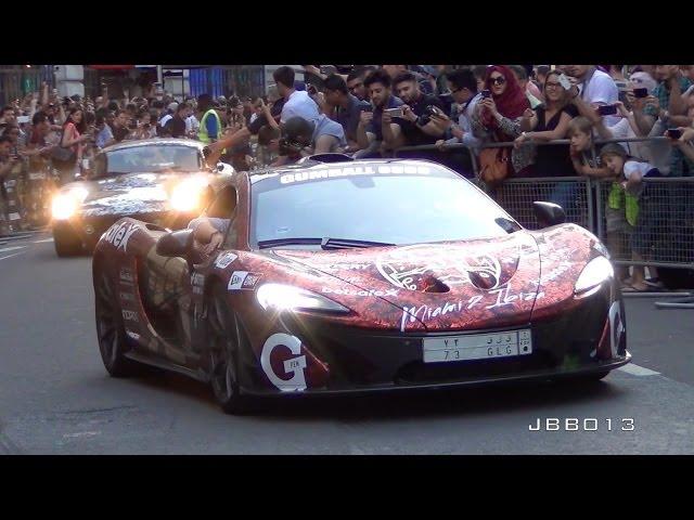 2014 Gumball 3000 Rally Arrives in London - Supercar Madness In The City