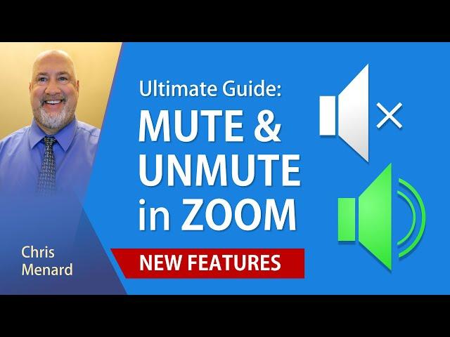 Zoom: Mute and Unmute participants - Ultimate Guide