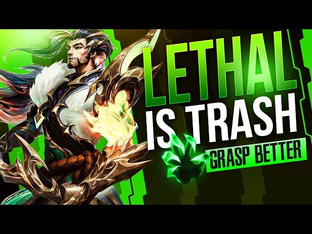 LETHAL TEMPO YASUO IS TRASH? GO GRASP IF YOU WANT TO WIN!