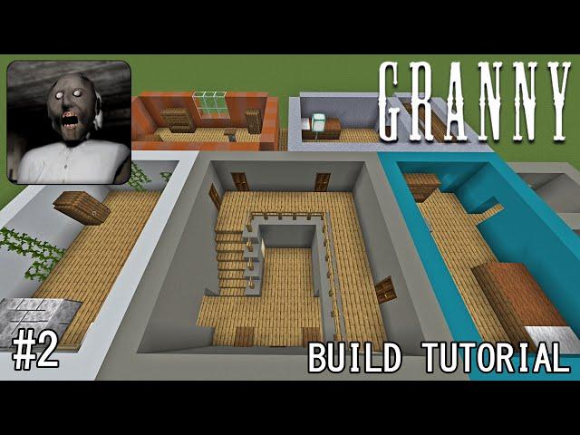 GRANNY 1 HOUSE BUILD TUTORIAL MINECRAFT 2024 PT2