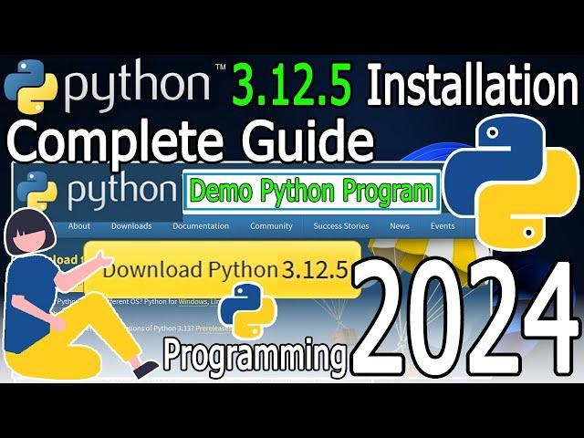 How to Install Python 3.12.5 on Windows 10/11 [2024 Update] Complete Guide | Hello World Python Code