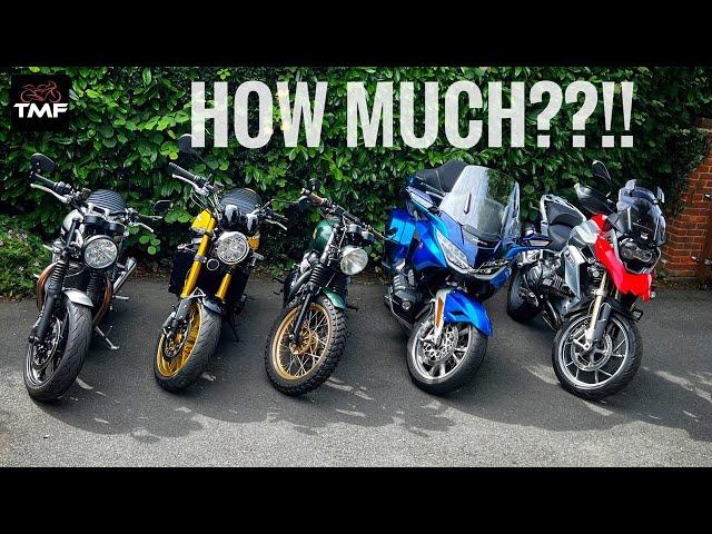 How much did my motorbikes cost me this year?