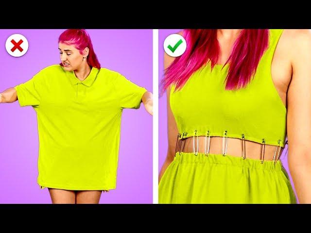 Transform It! 11 Smart DIY Clothing And Fashion Hack Ideas