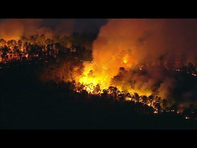 BREAKING NEWS: Crews battling 900-acre wildfire in Little Egg Harbor Township, NJ