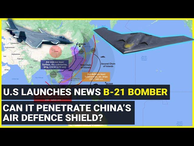 US launched new B-21 Raider Bomber | Can it break China's air defence shield