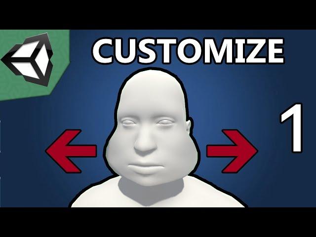 Unity Character Customization with Blendshapes - Part 1/4