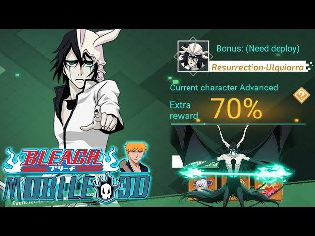 RESURRECTION ULQUIORRA'S LIMITED CHALLENGE! // Bleach Mobile 3D - Android