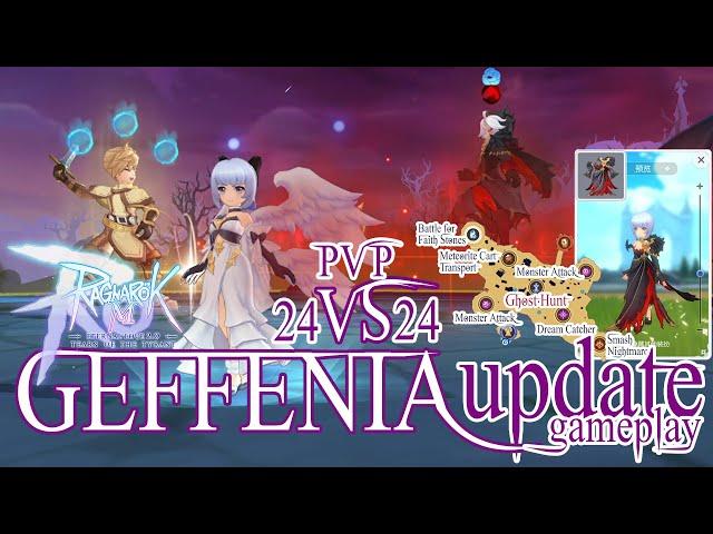 Ragnarok M Eternal Love - Geffenia Update, New Map Gameplay