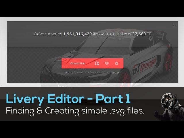 TURORIAL - Livery Editor Part 1 - FINDING & EASILY CREATING BASIC .SVG FILES - Gran Turismo 7 - GT7