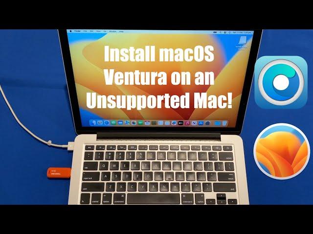 How to install macOS Ventura on an Unsupported Mac