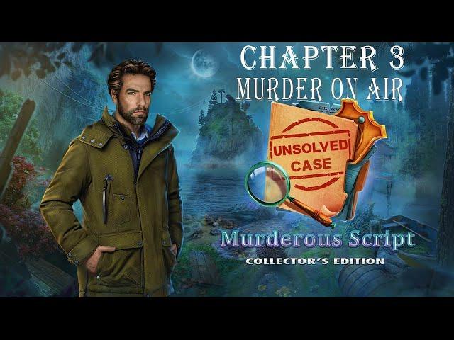 Unsolved Case 2 - Murderous Script Ch 3: Murder on Air Full Game Walkthrough @ElenaBionGames