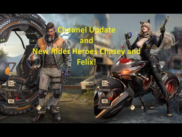 Overview New Rider Heroes Chasey and Felix| Doomsday: Last Survivors