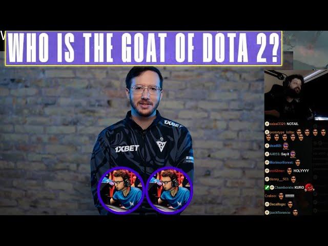 'who is the GOAT of Dota 2?' -Gorgc reacts to Tundra players' answers & gives his own take