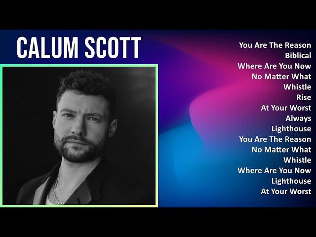 Calum Scott 2024 MIX Playlist - You Are The Reason, Biblical, Where Are You Now, No Matter What