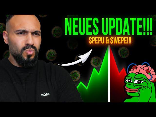 PEPE UNCHAINED UPDATE! $PEPU UND $WEPE ANALYSE NEU!!!