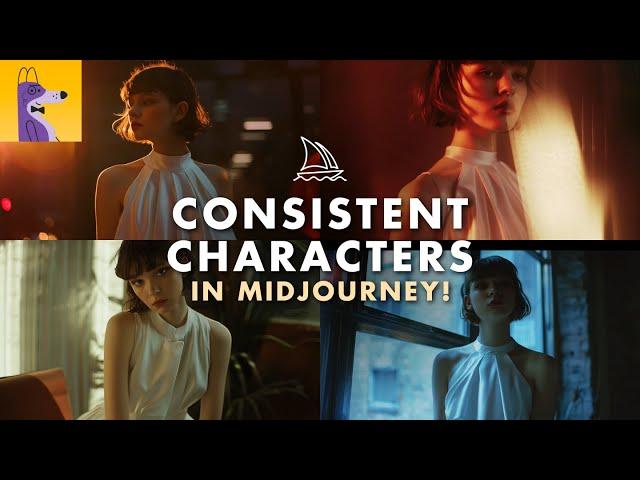 HUGE Update: Create Consistent Characters in Midjourney (Easy Tutorial)