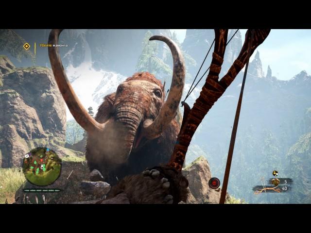 ОХОТА НА МАМОНТА ГИГАНТА В FAR CRY PRIMAL с РУССКОЙ ОЗВУЧКОЙ  ЧАСТЬ 45