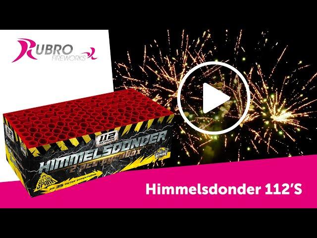 328 Himmelsdonder 112's - Rubro Vuurwerk - (OFFICIAL VIDEO)