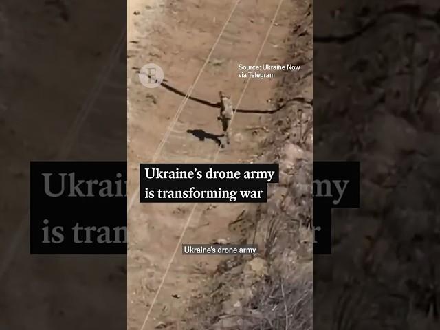 Ukraine’s drone army is transforming war