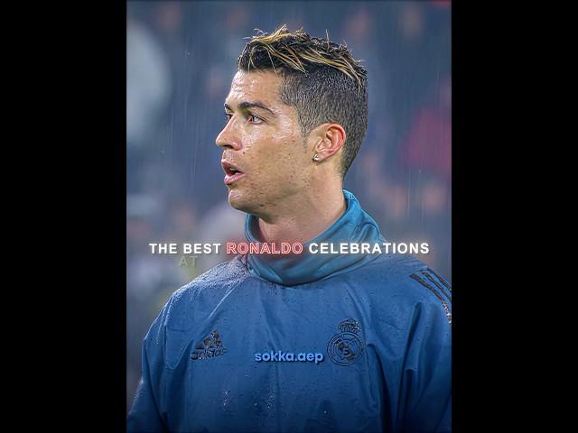 Ronaldo Best Celebration in 2013-2018 