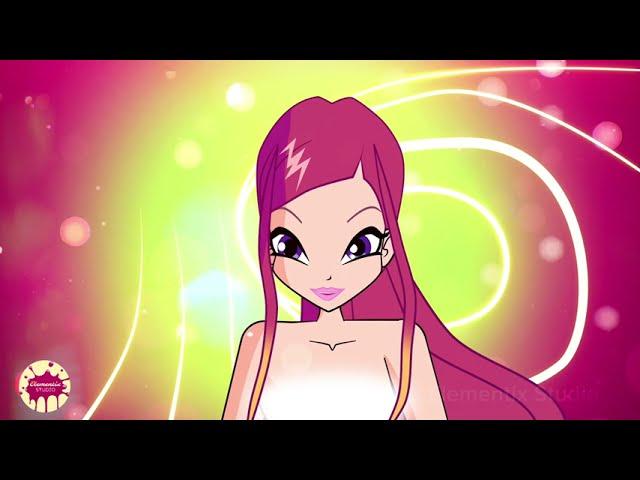 Winx club Roxy Enchantix Full transformation | Fanmade | Winxclub