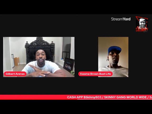 Mr Skinny TV, Gilbert Arenas, And Kwame Brown Talk About Women, Money, and Chris Whitney!