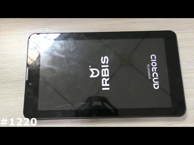 Прошивка, Hard Reset и разблокировка Irbis TZ60