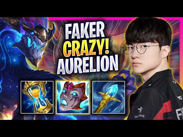 FAKER CRAZY GAME WITH AURELION SOL! - T1 Faker Plays Aurelion Sol MID vs Qiyana! | Season 2024