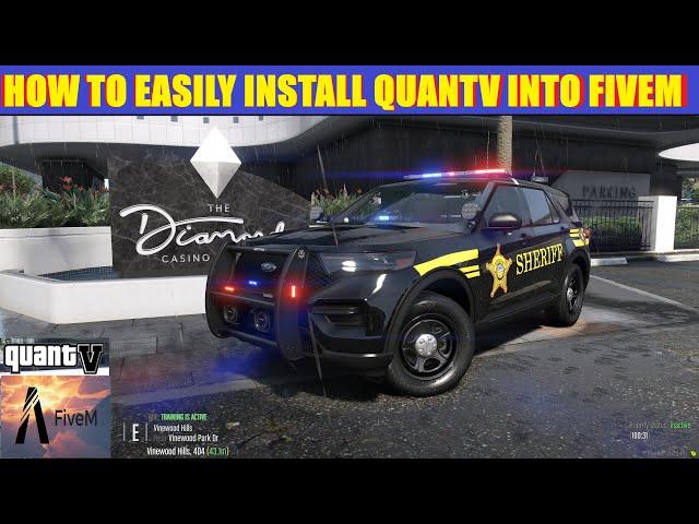 QuantV FiveM Installation | 2022 | FiveM Graphics Mod!!