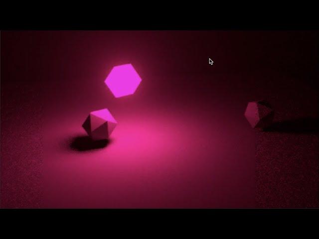 3D Intro: Light Emitting Objects in Maya + Atmoshpere