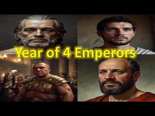 The Year of Four Emperors: Unveiling Chaos #galba #otho #vitellius #vespasian #emperor #romanhistory