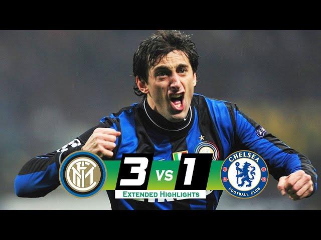 Inter vs Chelsea 3-1 (agg) Highlights & Goals - Round of 16 | UCL 2009/2010