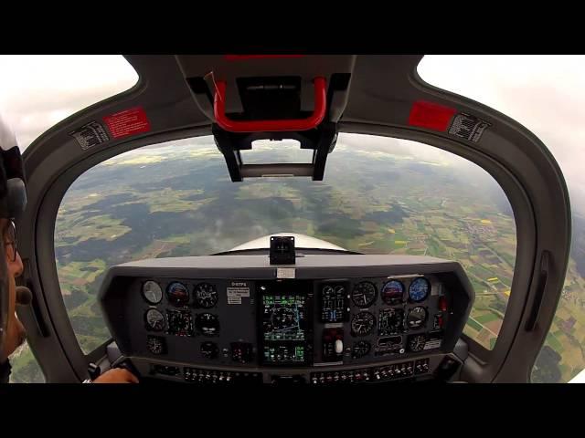 Test Flight Grob G120TP Turboprop (GoPro Hero)