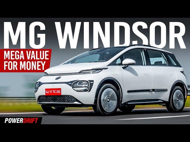 MG Windsor EV First Drive: Is This a Game Changer EV? | PowerDrift First Drive