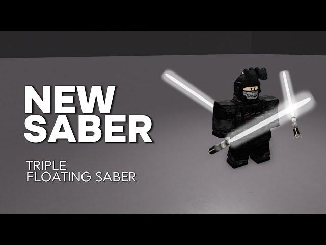 NEW Triple Floating Saber - [Saber Showdown] (Roblox)