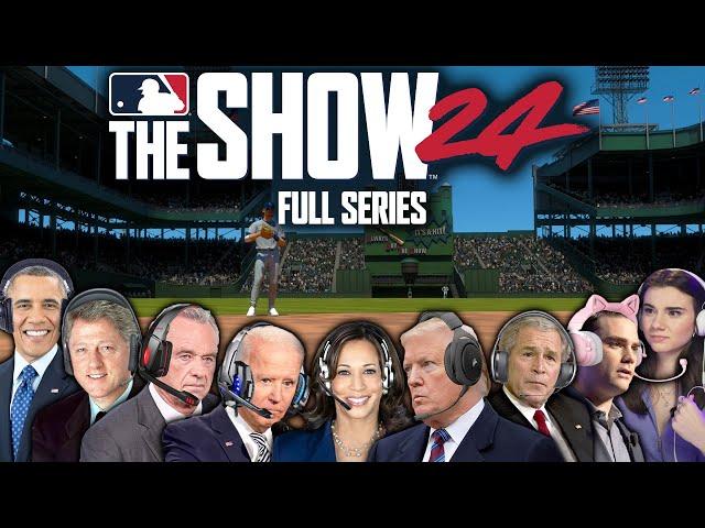 US Presidents Play MLB The Show 24 (FULL SERIES)