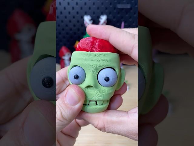 3D Printed Zombie Keychain for Halloween