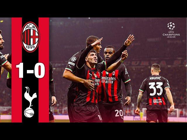 𝑫𝒊́𝒂𝒛 wins the first leg | AC Milan 1-0 Tottenham | Champions League Highlights