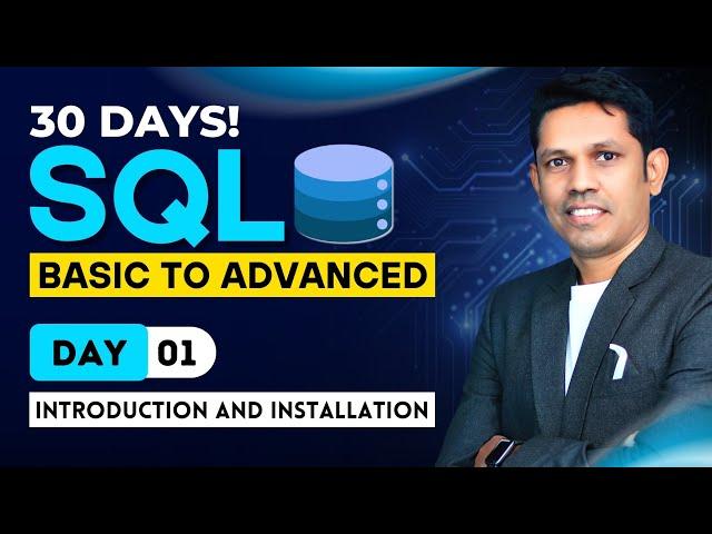 SQL Tutorial from Basic to Advanced | 30 Days SQL learning Challenge