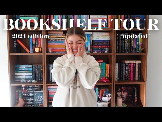 *updated* bookshelf tour: my DREAM library (500+ books!)  