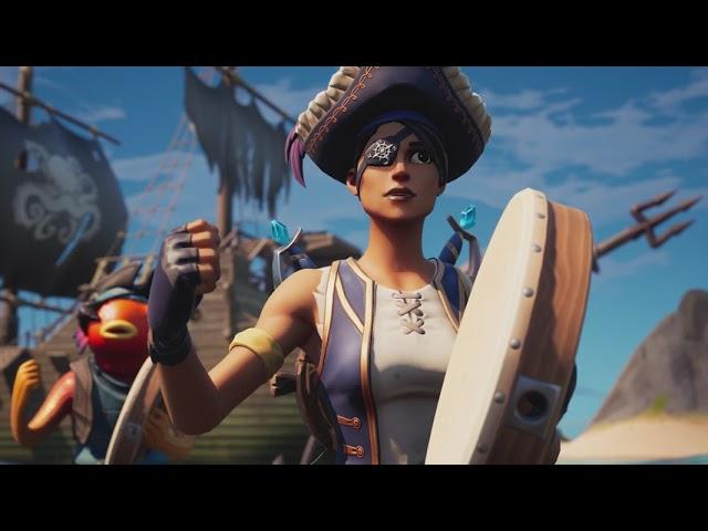 New Official Fortnite Shanty Squad Emote Full Song & Trailer!