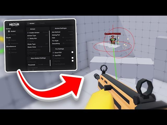 Trying Roblox Rivals FLY & AIMBOT Hacks Nezur! Exploiting Gameplay & Showcase (2024)